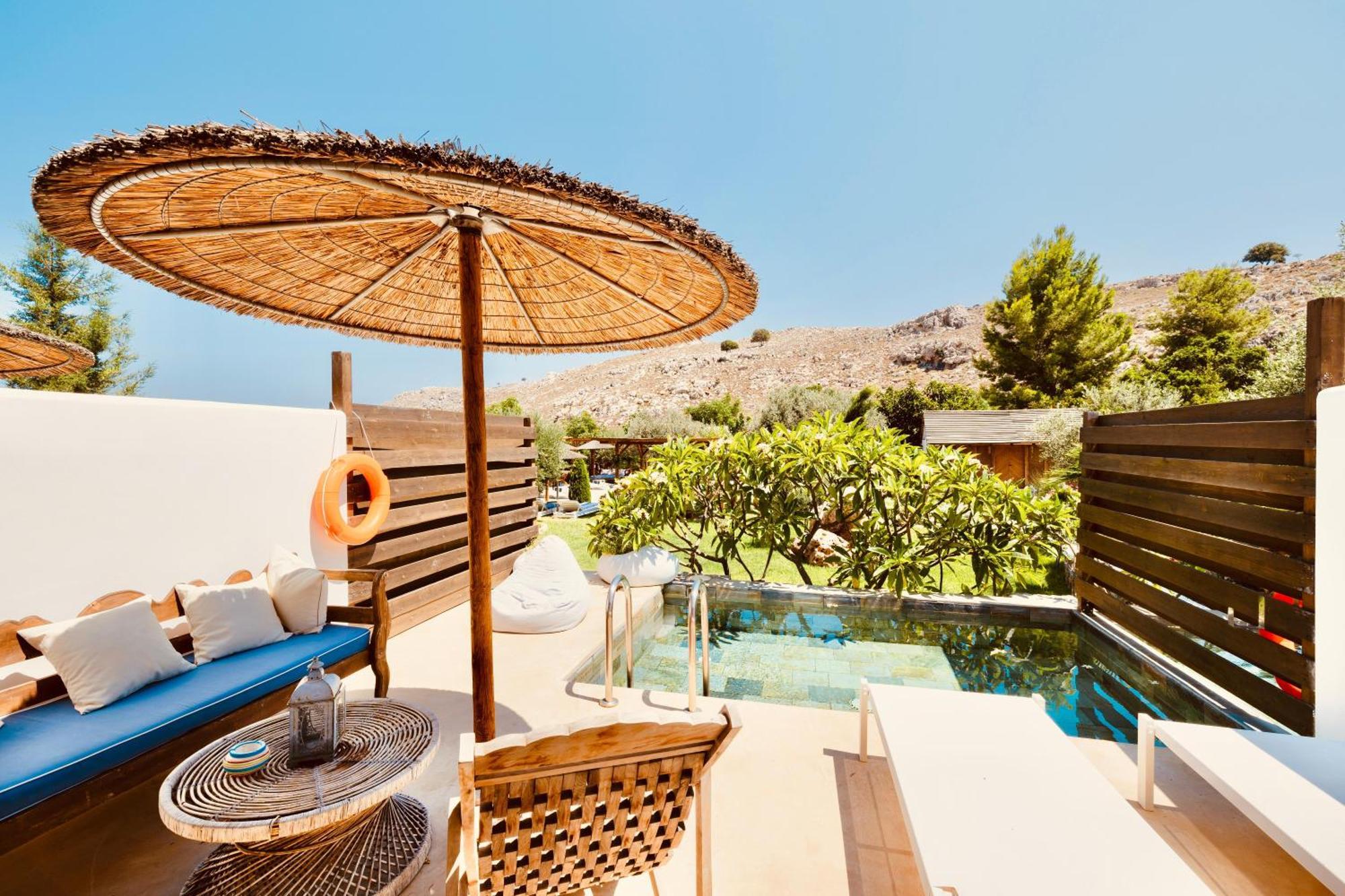 Caesars Gardens Hotel & Spa - Adults Only Líndos Екстериор снимка